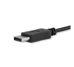 StarTech.com 6ft (1.8m) USB C to DisplayPort 1.2 Cable 4K 60Hz - USB-C to DisplayPort Adapter Cable HBR2 - USB Type-C DP Alt Mode to DP Monitor Video Cable - Works with Thunderbolt - Black