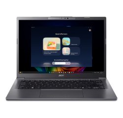 Acer Aspire 14 AI A14-52M-75D6 Copilot+ PC Intel Core Ultra 7 256V Laptop 35.6 cm (14") WUXGA 16 GB LPDDR5x-SDRAM 512 GB SSD Wi-Fi 6 (802.11ax) Windows 11 Pro Black