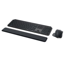 Logitech Master MX Keys Combo for Bussiness clavier Souris incluse Bureau RF sans fil + Bluetooth AZERTY Français Graphite