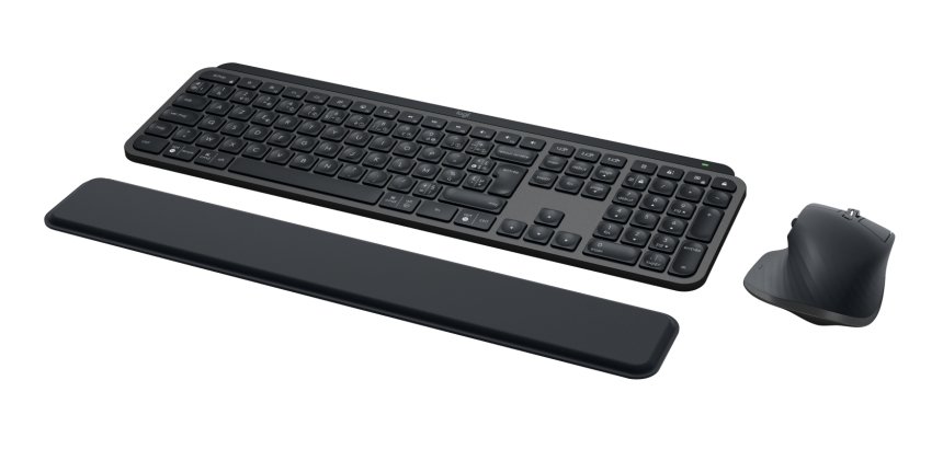 Logitech Master MX Keys Combo for Bussiness clavier Souris incluse Bureau RF sans fil + Bluetooth AZERTY Français Graphite