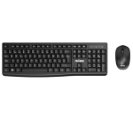 Nilox NXKMWE012 teclado Ratón incluido Oficina RF inalámbrico Español Negro