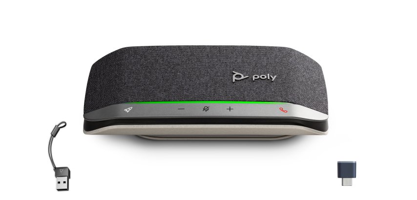 HP Poly Sync 20+ Speakerphone USB-C/A Adapter