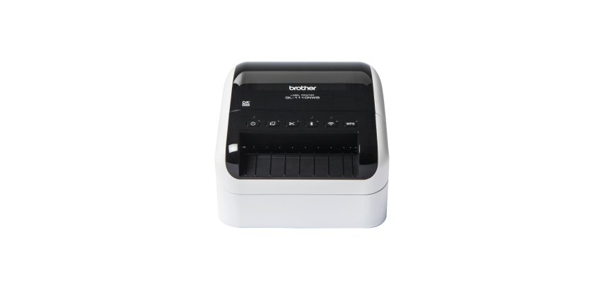 Brother QL-1110NWB label printer Direct thermal 300 x 300 DPI 110 mm/sec Wired & Wireless Ethernet LAN DK Wi-Fi Bluetooth