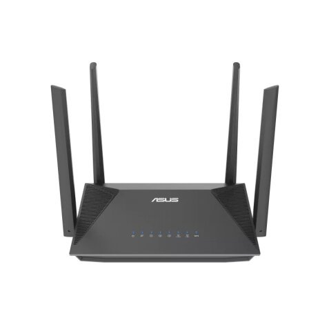 ASUS RT-AX52 AX1800 AiMesh router inalámbrico Gigabit Ethernet Doble banda (2,4 GHz / 5 GHz) Negro