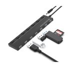Conceptronic HUBBIES08BP hub di interfaccia USB 2.0 480 Mbit/s Nero