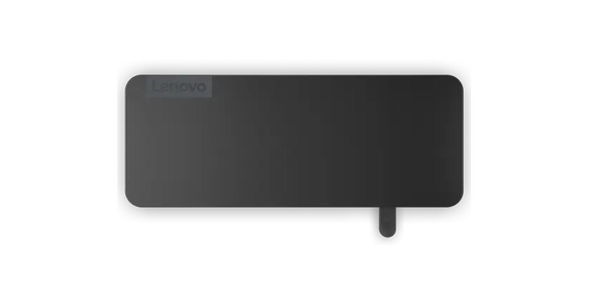 Lenovo 4X11N40212 station d'accueil Avec fil USB 3.2 Gen 1 (3.1 Gen 1) Type-C Noir