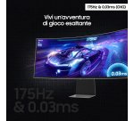 Samsung Monitor Gaming Odyssey OLED G8 da 34" WQHD Curvo