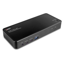Lindy 43202 interruptor KVM Negro