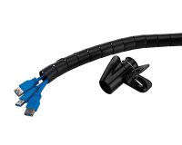 Neomounts ADS06-142BL Gaine de câble - pour 1-5 câbles - universelle