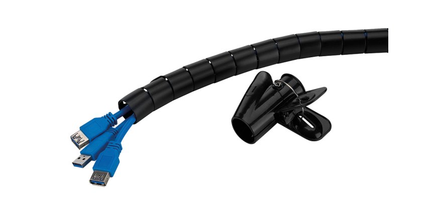 Neomounts ADS06-142BL Gaine de câble - pour 1-5 câbles - universelle