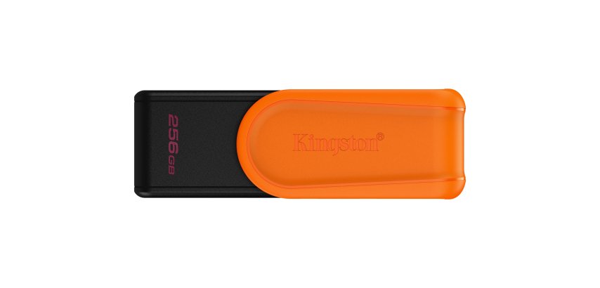 Kingston Technology DataTraveler 256GB Portable USB 3.2 Gen 1 Exodia S (Noir/Orange)