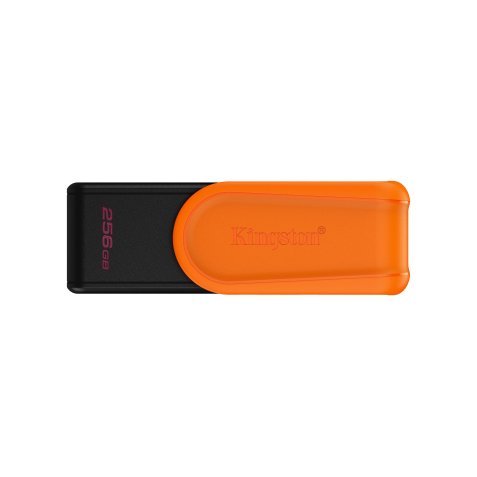 Kingston Technology DataTraveler 256GB Portable USB 3.2 Gen 1 Exodia S (Black/Orange)