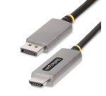StarTech.com 2m DisplayPort naar HDMI Adapter Kabel, 8K 60Hz, 4K 144Hz, HDR10, Actieve DP 1.4 naar HDMI 2.1 Video Converter, DisplayPort Desktop naar HDMI Monitor, M/M, DisplayPort naar HDMI Dongle