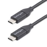 StarTech.com Câble de Charge USB-C de 3m, Charge et Synchronisation, 60W (3A) PD, Câble de Charge USB 2.0 pour Ordinateur Portable - Cordon de Charge USB C