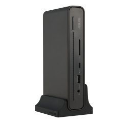 ASUS Triple Display USB-C Dock Duo DC301 Avec fil Noir