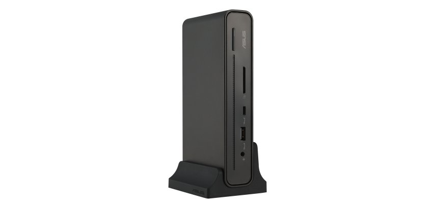 ASUS Triple Display USB-C Dock Duo DC301 Avec fil Noir