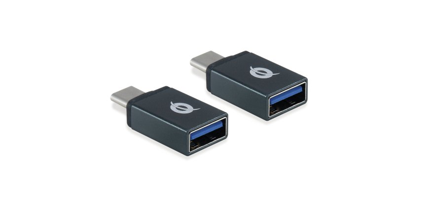 Conceptronic DONN USB-C to USB-A OTG Adapter 2-Pack