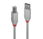 Lindy Câble USB 2.0 Type A vers B, Anthra Line, Gris, 1m