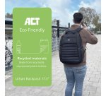 ACT AC8535 laptop bag 43.9 cm (17.3") Backpack Black