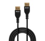 Lindy Câble Slim DisplayPort 1.4, 0.5m