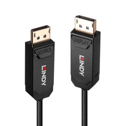 Lindy 38522 câble DisplayPort 20 m Noir