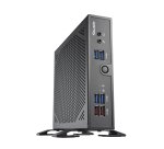 Shuttle XPC slim Barebone DS50U3, Intel i3-1315U, 2x LAN (1x 2.5Gbit ,1x 1Gbit), 1xCOM,1xHDMI,1xDP, 1x VGA, fanless, fonctionnement permanent 24/7