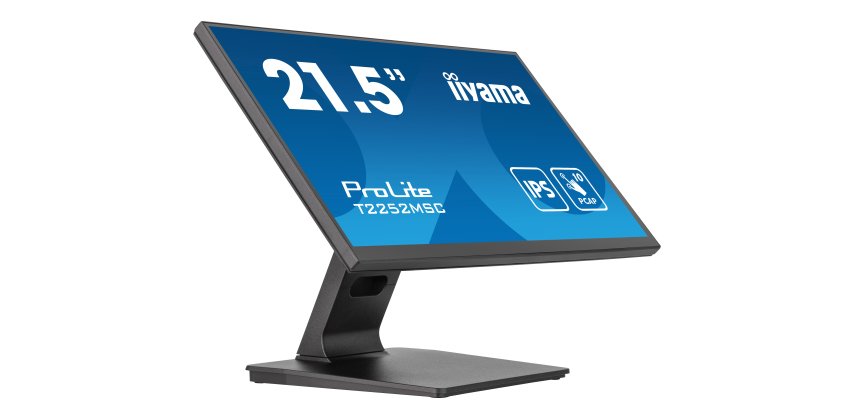 iiyama ProLite T2252MSC-B2 computer monitor 54,6 cm (21.5") 1920 x 1080 Pixels Full HD LCD Touchscreen Zwart