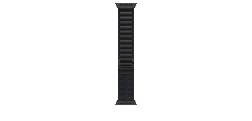 Apple MG9J4ZM/A accessoire intelligent à porter sur soi Bande Noir Titane, Polyester, Spandex