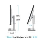 BenQ MA320U pantalla para PC 80 cm (31.5") 3840 x 2160 Pixeles 4K Ultra HD Blanco