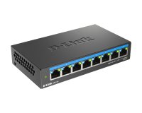 D-Link DMS-108 No administrado L2 2.5G Ethernet (100/1000/2500) Negro