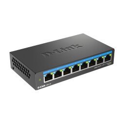 D-Link DMS-108 No administrado L2 2.5G Ethernet (100/1000/2500) Negro