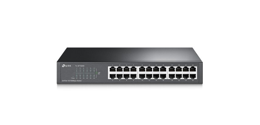 TP-Link TL-SF1024D commutateur réseau Non-géré Fast Ethernet (10/100) Gris