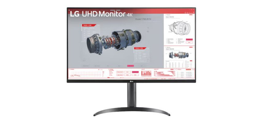 LG 32BR55UK-B computer monitor 80 cm (31.5") 3840 x 2160 pixels 4K Ultra HD LED Black