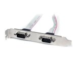 StarTech.com 2 Port 16in DB9 Serial Port Bracket to 10 Pin Header