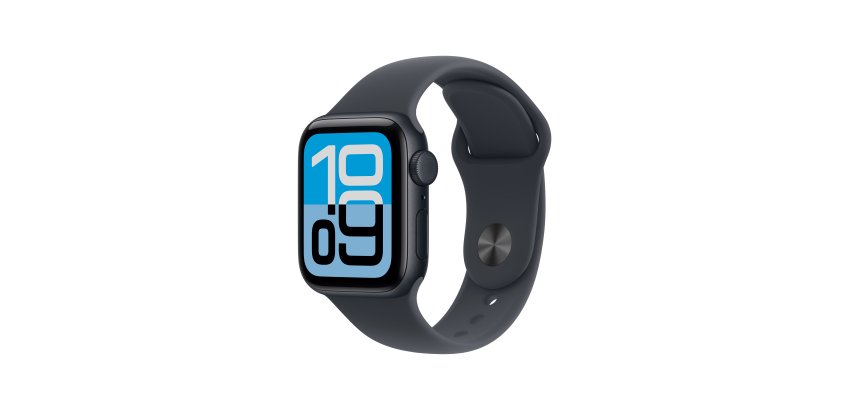 Apple Watch SE (3rd generation) OLED 40 mm Digital 324 x 394 pixels Touchscreen 5G Black Wifi GPS (satellite)
