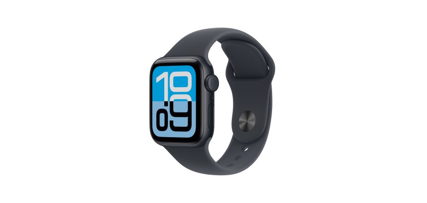 Apple Watch SE (3. Generation) OLED 40 mm Digital 324 x 394 Pixel Touchscreen 5G Schwarz WLAN GPS (Satellit)
