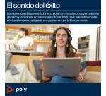 HP Poly Auriculares estéreo Poly Blackwire 8225 USB-C + Adaptador USB-C/A