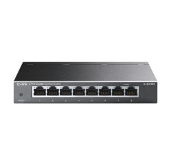 TP-Link TL-SG108S(UN) switch No administrado Gigabit Ethernet (10/100/1000) Escritorio Negro