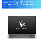 HP EliteBook X G1a Next Gen AI PC Wolf Pro Security Edition Copilot+ PC AMD Ryzen AI 7 PRO 360 Ordinateur portable 35,6 cm (14") Écran tactile 2.8K 32 Go LPDDR5x-SDRAM 1 To SSD Wi-Fi 7 (802.11be) Windows 11 Pro Argent