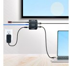 StarTech.com Extendeur HDMI 4K sur Câble Ethernet CAT6/CAT5, Extendeur Vidéo 4K 30Hz ou 1080p 60Hz, Câble HDMI sur Ethernet, Kit Émetteur et Récepteur HDMI, Télécommande IR