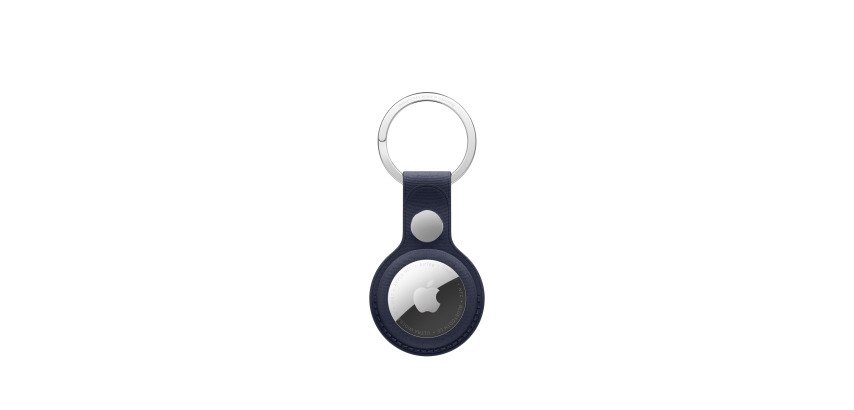 Apple Porte-clés en tissage fin AirTag - Marine
