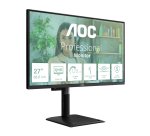 AOC Q27P4U écran plat de PC 68,6 cm (27") 2560 x 1440 pixels Wide Quad HD Noir