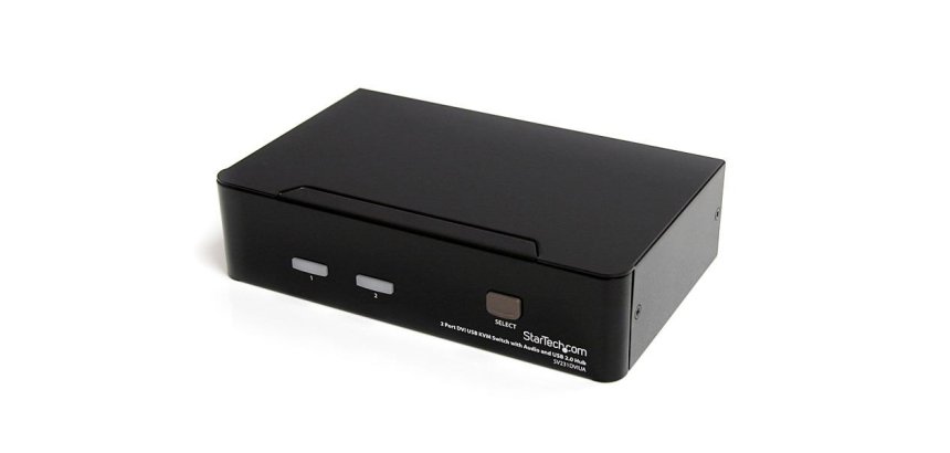 StarTech.com Switch KVM USB DVI à 2 ports avec audio - 1920x1200