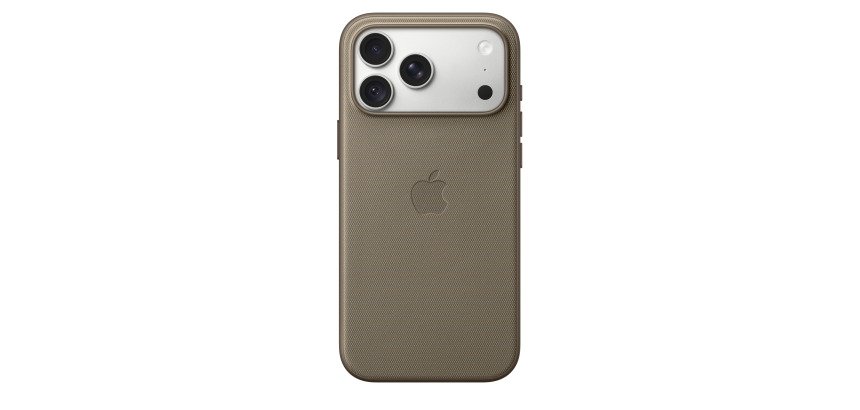 Apple Coque en tissage technique avec MagSafe pour iPhone 18 Pro Max - Taupe