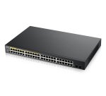 Zyxel GS1900-48HPv2 Gestionado L2 Gigabit Ethernet (10/100/1000) Energía sobre Ethernet (PoE) Negro