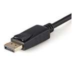 StarTech.com 3ft (91cm) DisplayPort to VGA Cable - Active DisplayPort to VGA Adapter Cable - 1080p Video - DP to VGA Monitor Cable - DP 1.2 to VGA Converter - Latching DP Connector