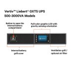 Vertiv Liebert GXT5 alimentation d'énergie non interruptible Double-conversion (en ligne) 3 kVA 3000 W 7 sortie(s) CA