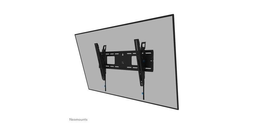 Neomounts WL35-750BL16 Support mural inclinable pour écran 42-86" - verrouillable - installation rapide - TÜV