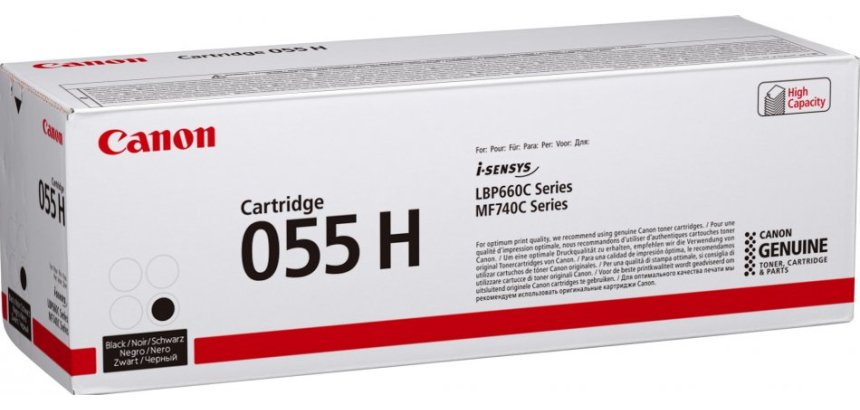 Canon 055H cartuccia toner 1 pz Originale Nero