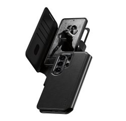 PanzerGlass CARE™ by ® Tango 2-in-1 Wallet Case w. Qi Samsung Galaxy S26 Ultra mobiele telefoon behuizingen Hoes Transparant